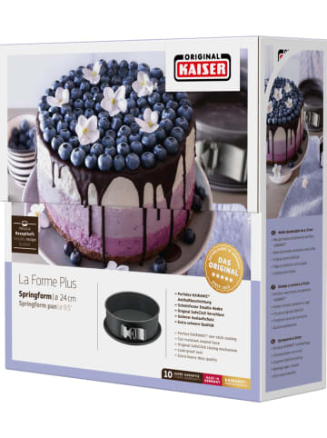 Kaiser Springform "La Forme Plus" in Anthrazit - Ø 24 cm