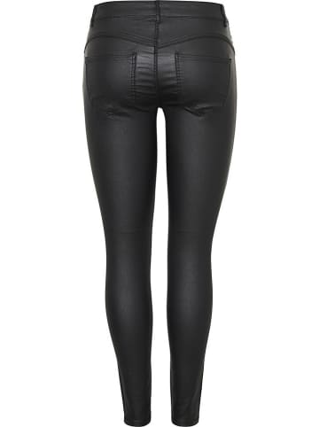 Pieces Spodnie "Shape-Up Paro" - Skinny fit - w kolorze czarnym