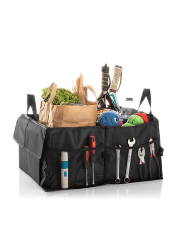 InnovaGoods Kfz-Organizer in Schwarz - 55 l