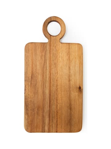 Trendy Kitchen by EXCÉLSA Deska "Real Wood" w kolorze jasnobrązowym do krojenia - 30 x 20 cm