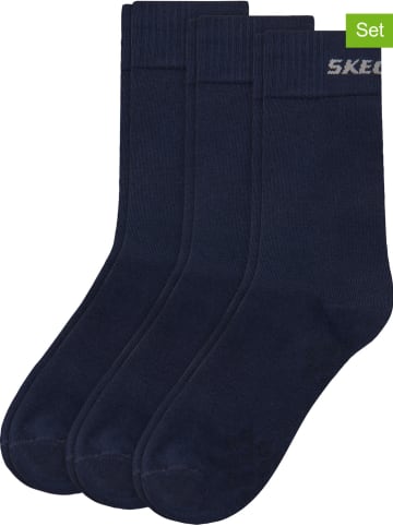 Skechers 6er-Set: Sportsocken in Dunkelblau