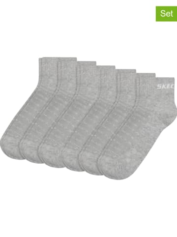 Skechers 8er-Set: Socken in Grau