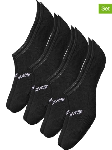 Skechers 6-delige set: voetjes zwart