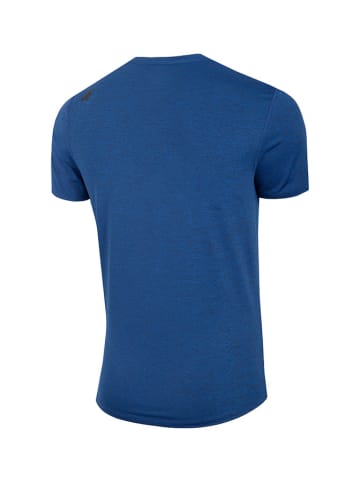 4F T-shirt funkcyjny w kolorze granatowym
