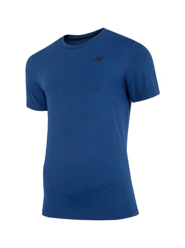 4F T-shirt funkcyjny w kolorze granatowym