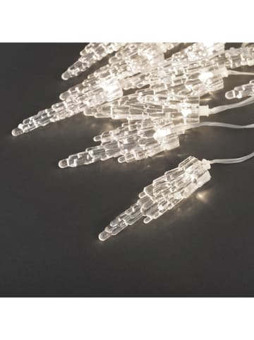 Konstsmide Ledlichtgordijn "Ijspegel" warmwit - (L)9 m