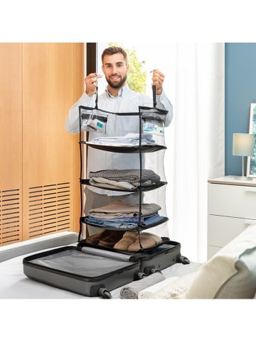 InnovaGoods Kleider-Organizer in Schwarz