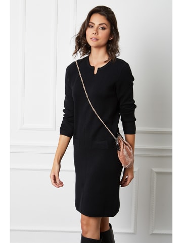 So Cachemire Strickkleid "Anir" in Schwarz