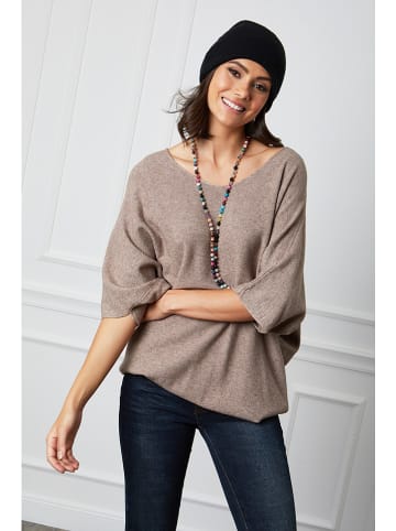 Joséfine Pullover "Dalor" in Taupe