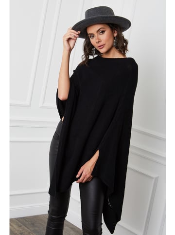 Joséfine Poncho "Fano" in Schwarz