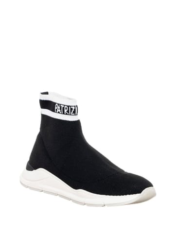 Patrizia Pepe Slipper in Weiß/ Schwarz