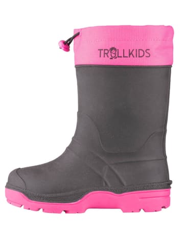 Trollkids Winterstiefel "Isfjord" in Schwarz/ Pink