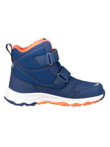 Trollkids Winterboots "Hafjell" in Dunkelblau/ Orange