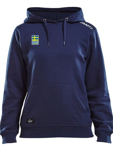 Craft Bluza "Community Attack" w kolorze granatowym