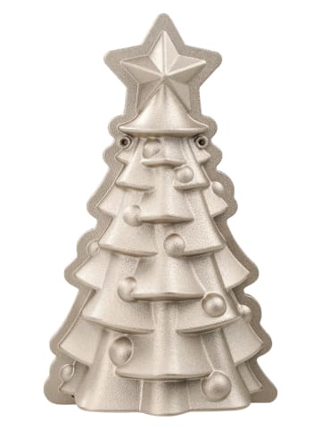 Dr. Oetker Forma "Christmas tree" w kolorze kremowym do pieczenia - 25,5 x 15 cm
