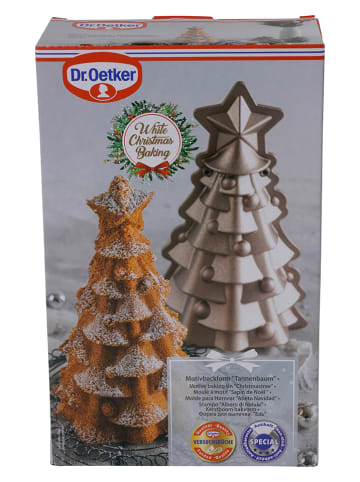 Dr. Oetker Forma w kolorze kremowym do pieczenia - 25,5 x 15 cm