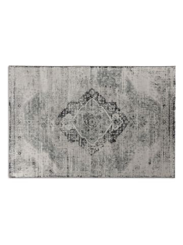 Lifa Living Kurzflor-Teppich "Aqua" in Beige/ Silber