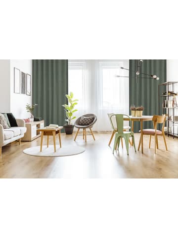 Lifa Living Zasłona "Luxe" w kolorze zielonym