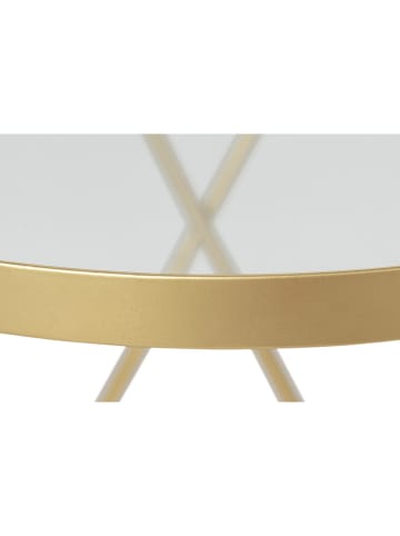 Lifa Living Beistelltisch in Gold - (H)47,5 x Ø 36 cm