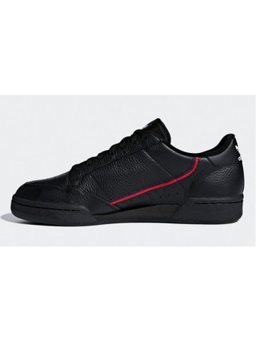 adidas Leren sneakers "Continental 80" zwart