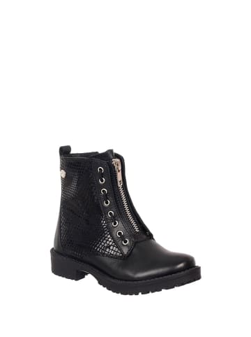Chetto Leren boots zwart