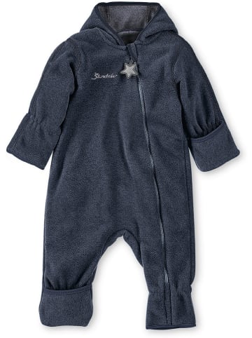 Sterntaler Fleece-Overall in Dunkelblau