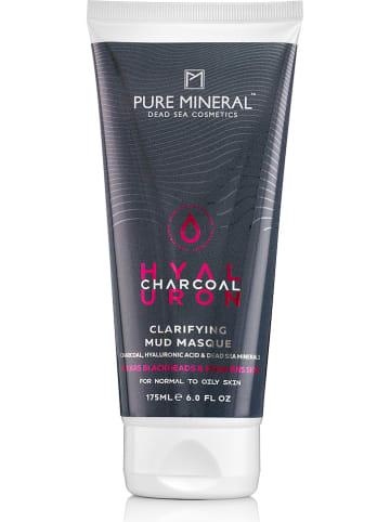 PURE MINERAL Maska "Charcoal Clarifying Mud Masque" do twarzy - 175 ml