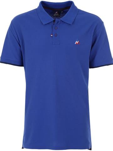 Peak Mountain Koszulka polo w kolorze niebieskim