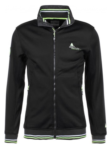 Peak Mountain Fleecejacke "Creen" in Schwarz