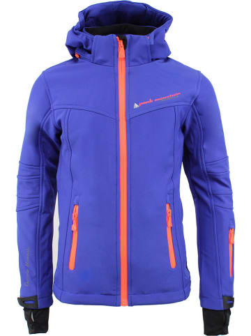 Peak Mountain Softshelljas blauw