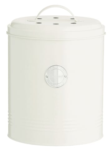 Typhoon Kompostbehälter "Typhoon" in Creme - 2,5 l
