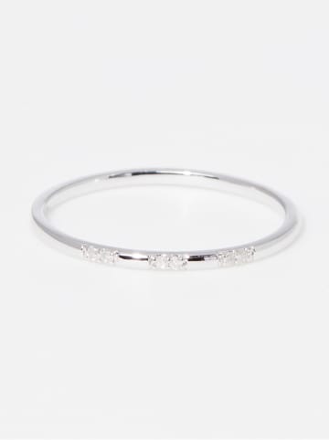 DIAMOND & CO Weißgold-Ring "Pour Toujours" mit Diamanten