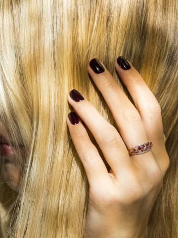 DIAMOND & CO Roségold-Ring mit Diamanten