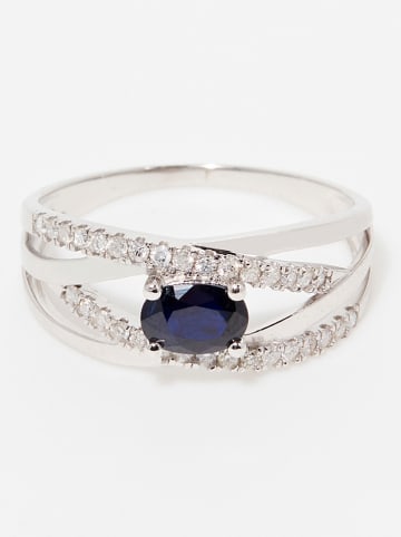 DIAMOND & CO Weißgold-Ring 'Rien que Toi" mit Diamanten