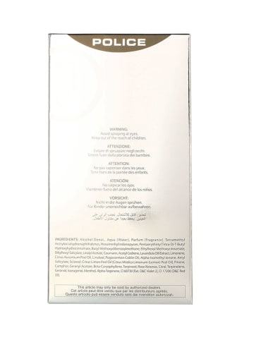 Police To Be Police for men - EdT, 100 ml