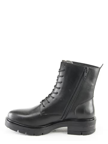 Manoukian Leren boots "Rachel" zwart