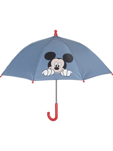 PERLETTI Kinderparaplu "Mickey" blauw/wit - Ø 76 cm
