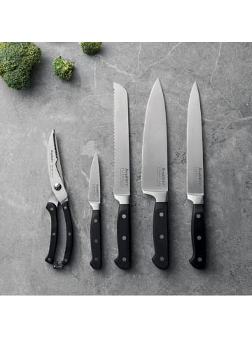 BergHOFF Kookmes zilverkleurig/zwart - (L)34 cm