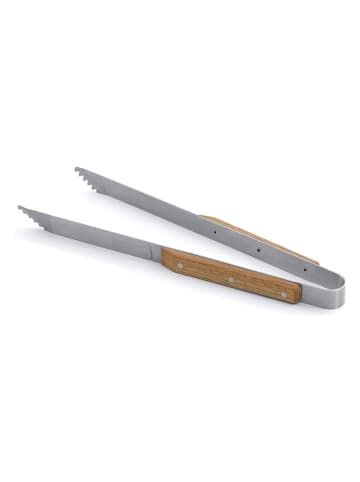 BergHOFF Grillzange in Silber/ Natur - (L)42 cm