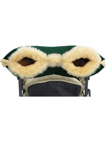 Hofbrucker Kinderwagen-Muff in Dunkelgrün - (L)55 x (B)24 cm