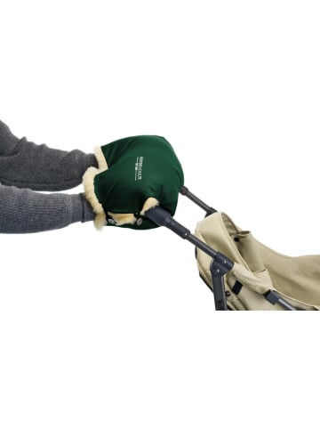 Hofbrucker Kinderwagen-Muff in Dunkelgrün - (L)55 x (B)24 cm
