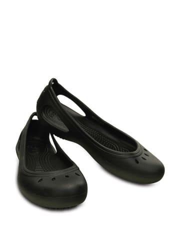 Crocs Ballerina's "Kadee Work Flat" zwart