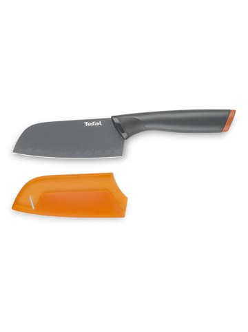 Tefal Santokumesser "Fresh Kitchen" in Grau/ Orange - (L)12 cm