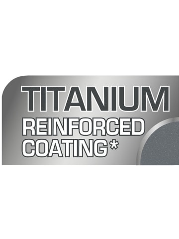 Tefal Koksmes "Fresh Kitchen" grijs/roze - (L)28 cm