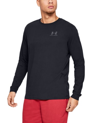 Under Armour Longsleeve in Schwarz