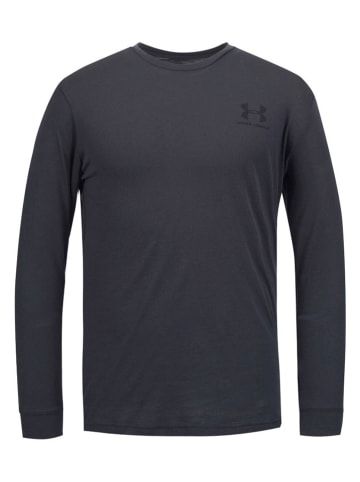 Under Armour Longsleeve in Schwarz
