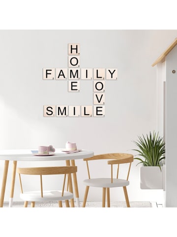 ABERTO DESIGN Holzkunstdruck - (B)95 x (H)95 cm
