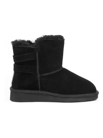 Gooce Leren winterboots "Shirley" zwart