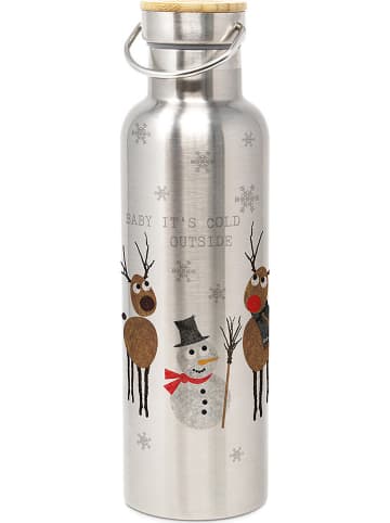 ppd Roestvrijstalen drinkfles "Cold outside" - 750 ml