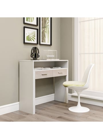 Evila Schreibtisch "My Desk" in Weiß - (B)99 x (H)88 x (T)66 cm